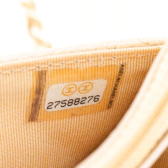 CHANEL Classic Chain Wallet Chain wallet Matelasse Purse beige/Gold Hardwa... - Picture 2 of 9